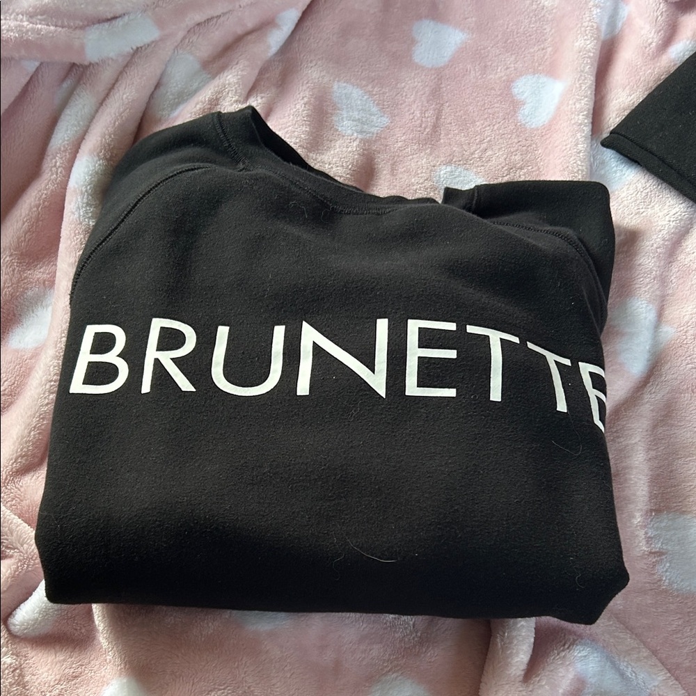 Brunette The Label Black Sweatshirt